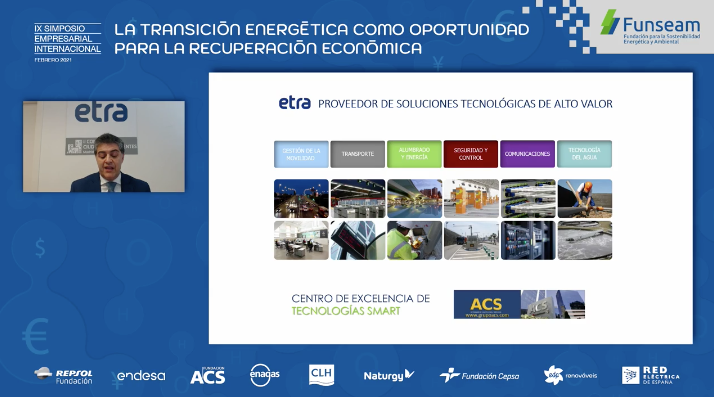 Funseam's tweet photo. @grupoetra ofrece soluciones smart en movilidad, alumbrado y energía. Gestiona la tecnología del 53% del tráfico urbano y el 90% de los metros y trenes ligeros en España y controla más de 450.000 puntos de luz, con ahorros del 30%. En seguida conocemos su proyecto. #SFunseam https://t.co/qcZlgMkv2c