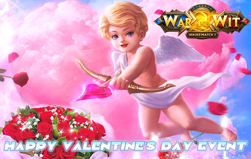 WarAndWit's tweet photo. #WarAndWit 
As Valentine's Day is coming, the 💝Happy Valentine's Day Event💝 is ongoing!​
Dear Adventurers, please kindly check the contents of the event in game！ https://t.co/tzcChwCjHz