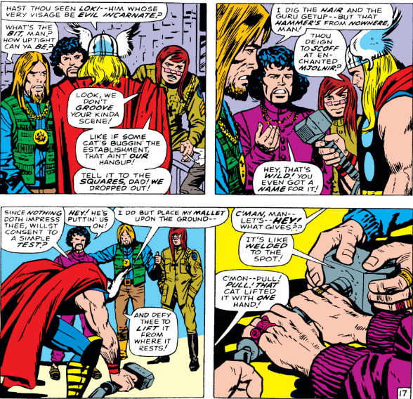 Sometimes it takes a Thunder God to school a group of dropouts on the importance of staying engaged in the 