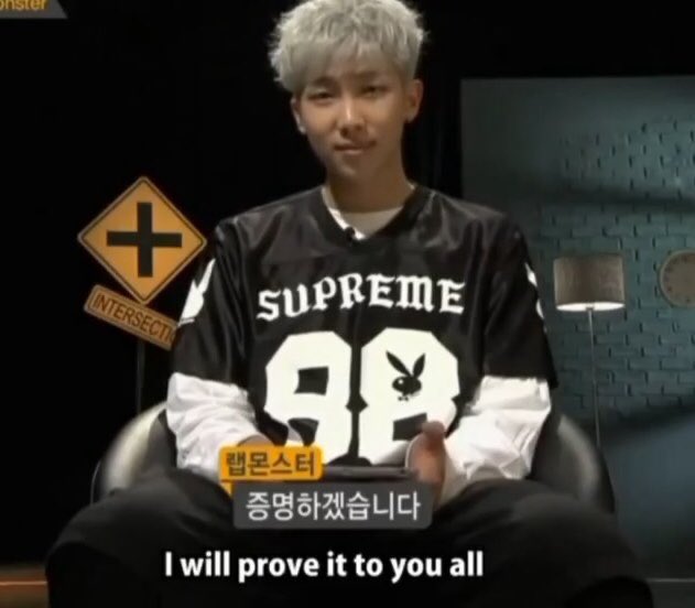 Our president aka leader of BTS' RM a very hardworking and supporting leader — a thread