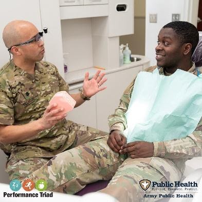 Dental readiness means keeping your mouth healthy. EVERYTHING you put in your mouth affects your oral health. p3.amedd.army.mil/performance-le… 
#ArmyPublicHealth
#PerformanceTriad