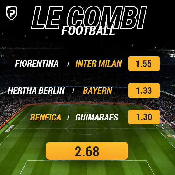 OlyBetSportFR's tweet photo. Combi du jour ! ⚽
#TemParieur #CombiFoot https://t.co/IbeOrCwCHb