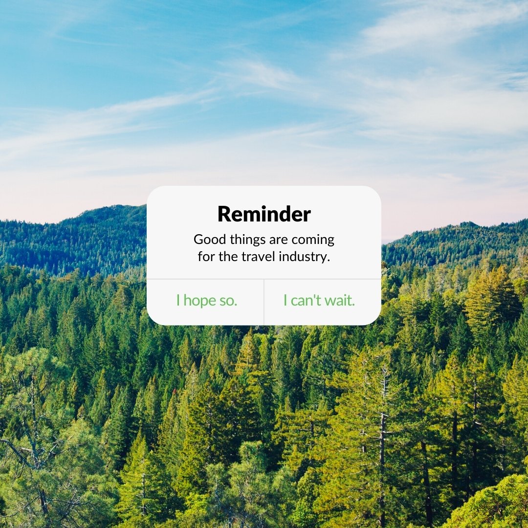 TrustMyGroup's tweet image. Good things are coming for the travel industry ✈️🗺️

#TrustMyTravel #Travel #TravelIndustry