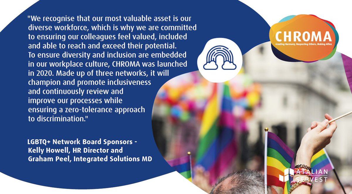 We are proud to be celebrating LGBTQ+ History Month, a celebration of the gay rights movement. Throughout the month we will be highlighting some of the fantastic achievements made by members of the LGBTQ+ community. Find out more about our LGBTQ+ network; atalianservest.co.uk/chroma-lgbtq/