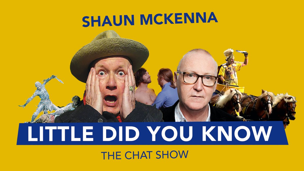 peccadillopics's tweet photo. McG chats with Shaun McKenna about #LordOfTheRings #BenHurLive, #ComingOut and the brand new musical of #TrouserBar. Premiers Monday 6PM:
https://t.co/zcTDDF3MX2 
@makeadelivery @SMcKennawriter https://t.co/xeYJ0ewQY0