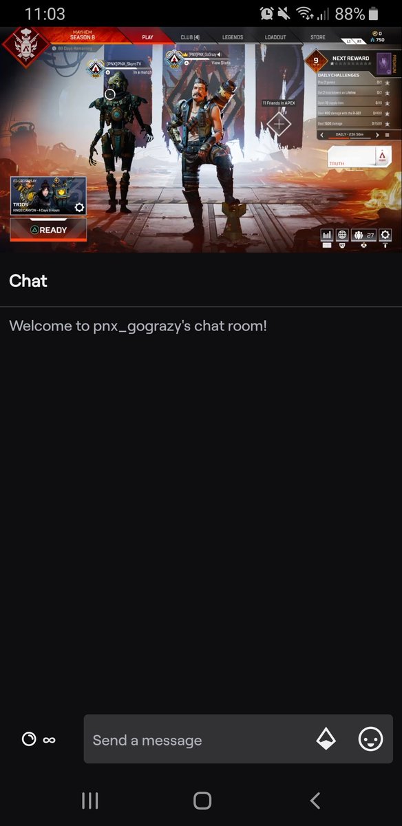 Who Is Ready To Watch Me Throw Some Games.
Twitch.tv/PNX_GoGrazy