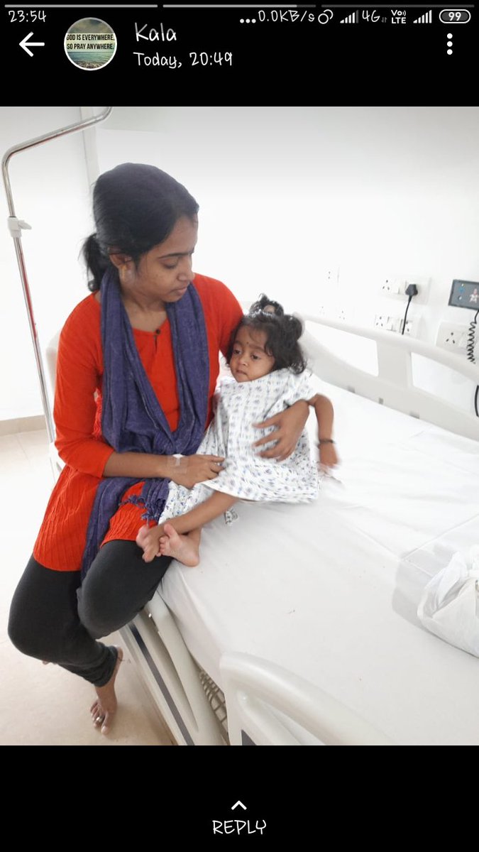 BoggarapuSunan1's tweet photo. @RanaDaggubati 
Hi sir “17Mnth old baby needs ur urgnt hlp”.my dghtr(Shanvi) ws dgnzd with Tyrosinemia-1 &amp; needs liver trnsplnt fr srvivl. It wld cost me Rs18Lcs to save my child. Wid da generous support, I ws able to raise only Rs5Lcs. Plz hlp me save my Child and give her lyf. https://t.co/eifP3cdkMd