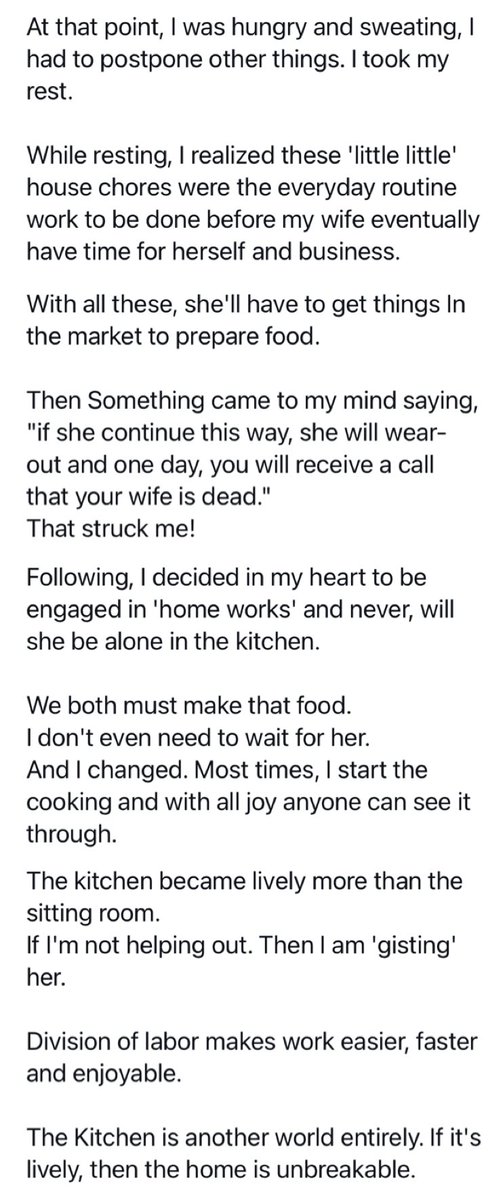- Auditor narrates how house chores almost took the life of his wife. 1/2