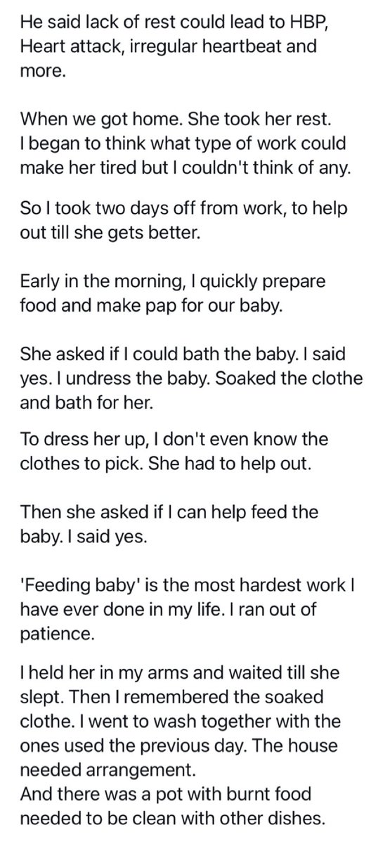 - Auditor narrates how house chores almost took the life of his wife. 1/2