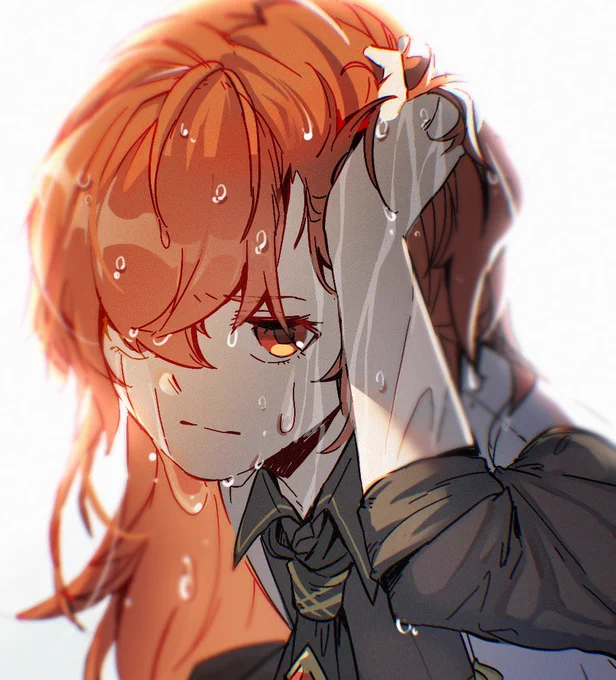 湿潤ディルック
#原神 #原神イラスト 