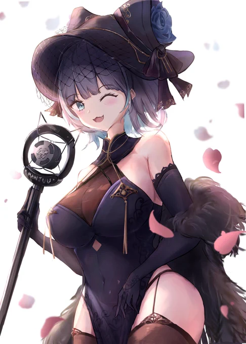 ダンナさま、どぉ?
#アズールレーン チェシャーさん 