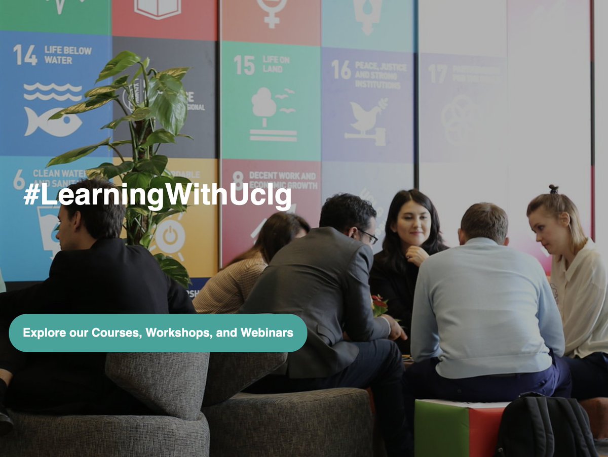 uclg_org's tweet photo. 👋Today we launch the 1st of a series of Mini-Moocs based on our Training of Trainers Modules, produced w/@GlobalTaskforce @UNHABITAT @UNDP_ART & @diba
The introduction to #SDGsLocalizing in English is open, free & already in our ✨https://t.co/7md26afulj platform‼️ https://t.co/xoiwaHAWjl
