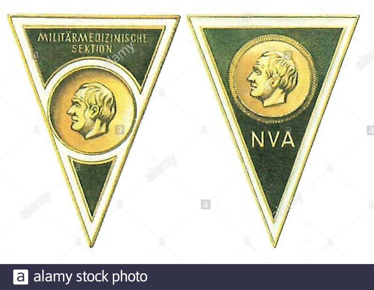 East Germany had them too but curiously only for military/paramilitary institutions, and usually in a triangular shape. Here’s the military academy, stasi academy, naval college and military medical college ones