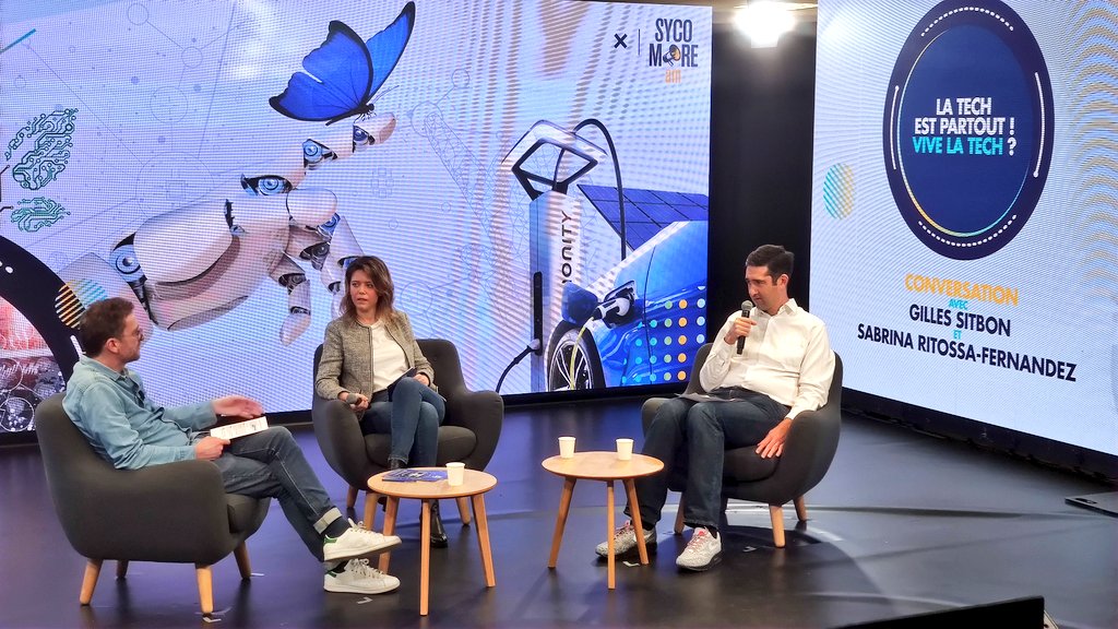 #TransitionJuste <a href="/Sabrina_Ritossa/">Sabrina</a> : La #tech peut être un outil puissant au service de la #TransitionJuste , a condition d'en maîtriser les possibles externalités négatives (addiction, destruction d'emplois, pollution numérique...).