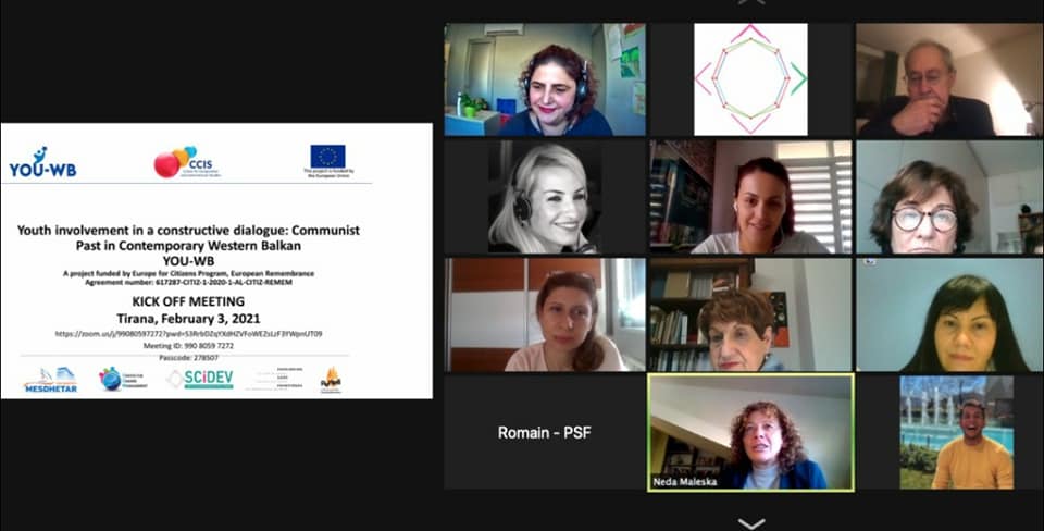SCiDEV_Center's tweet photo. We kicked off our project: Youth Involvement in a constructive dialogue: Communist Past in Contemporary Western Balkan'.
Led by #CCIS, #YOUWB aims to engage #youngactivists in #WB6 & #EU in #dialogue & #reconciliation.
#EuropeforCitizens
For more: https://t.co/ANPtQTkp5h https://t.co/QJ0OaB8nHT