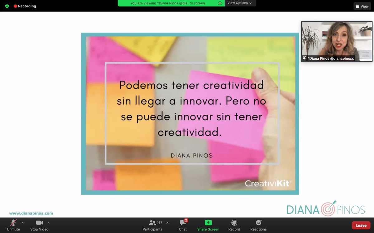 dianapinosc's tweet photo. Ayer tuve una experiencia EXTRAORDINARIA con mi masterclass de #DesignThinking y #Creativikit con la comunidad de emprendedoras de @GemmaFillol 💜✨ https://t.co/3RaIuSCh32