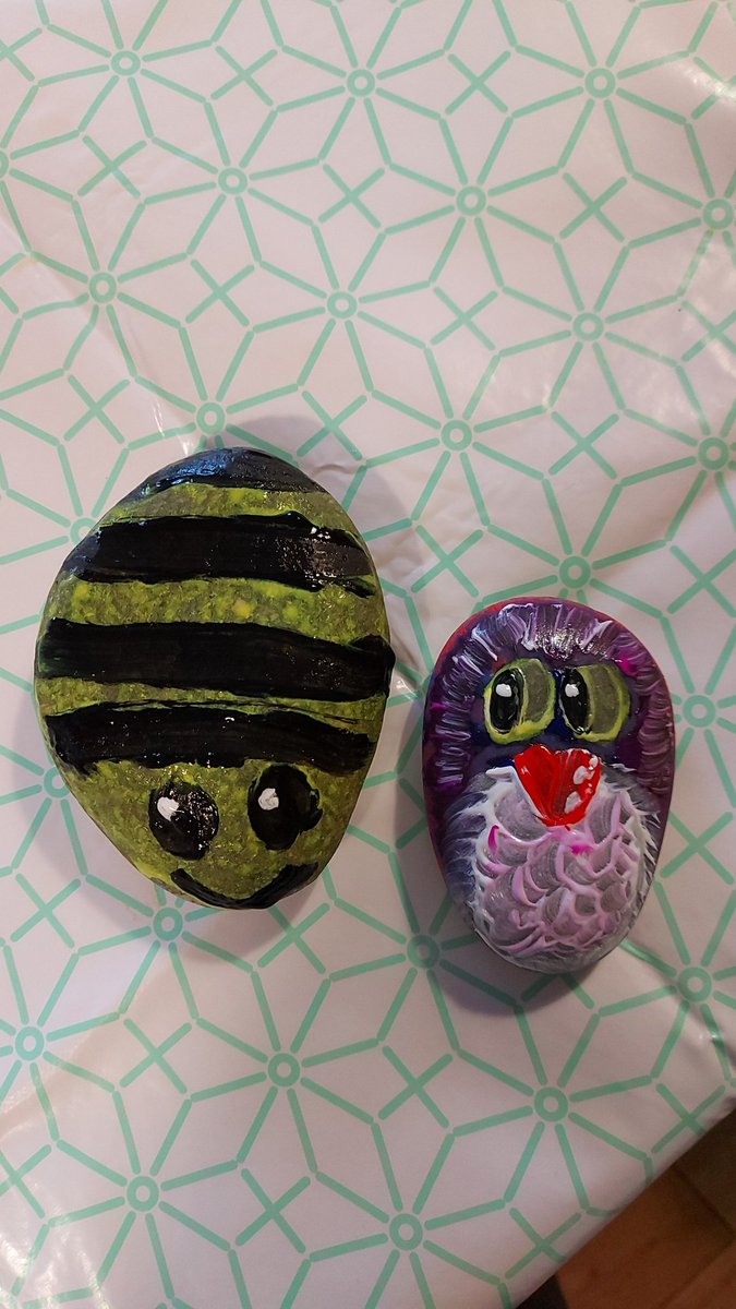 Painted stones for wider curriculum 😊
<a href="/NewtongrangePS/">NewtongrangePS</a>