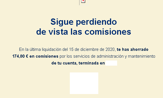 ZCelemin's tweet photo. NO @bbva no me he ahorrado nada. Si no me habéis cobrado comisiones es porque tengo la suerte de no ser extremadamente pobre. Sois unos sinverguenzas. Cobrarle 174,80 € a quién tiene un saldo menor de 600 euros es robarle 1/4 de su salario. https://t.co/Qll1E150oH