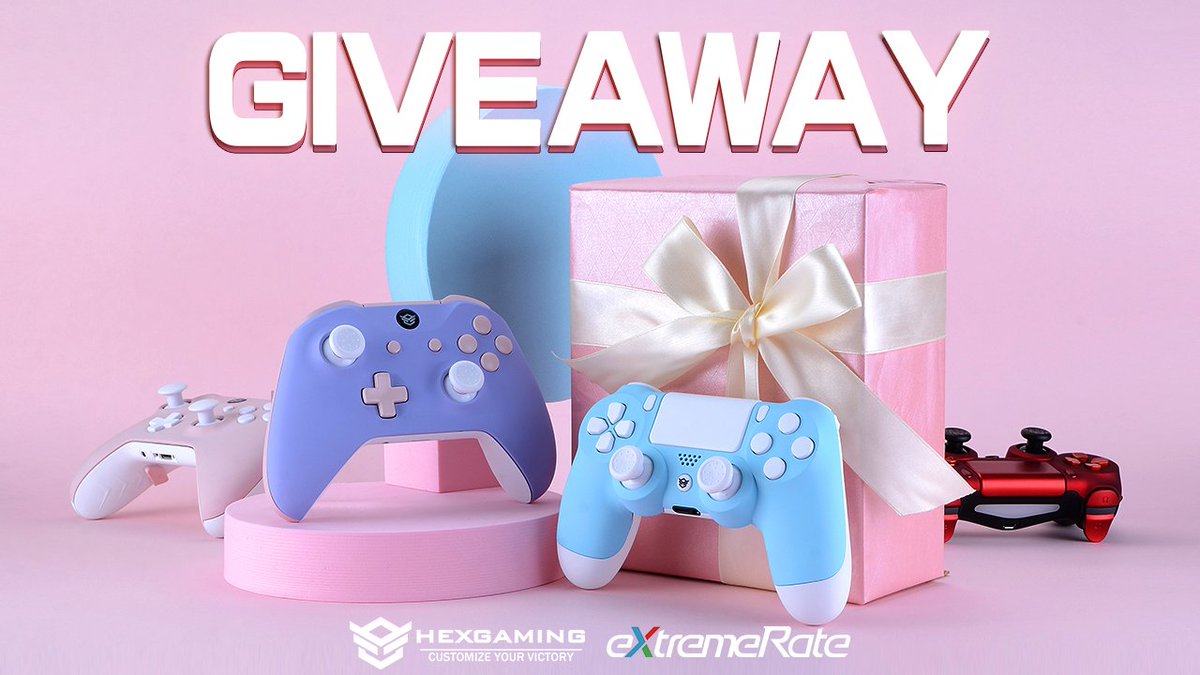 ExtremeRate's tweet photo. 🎁 VANLENTINE'S DAY GIVEAWAY !!!🎁

Hey gamers! We have teamed up with @HexController  to give you a Valentine’s Day-themed giveaway just in time for the holiday!💗

Let’s spread some love in this awesome community! 

Check here for details: https://t.co/rLCP5N3cQr

Good Luck! 😘 https://t.co/BDOVqhVAcf