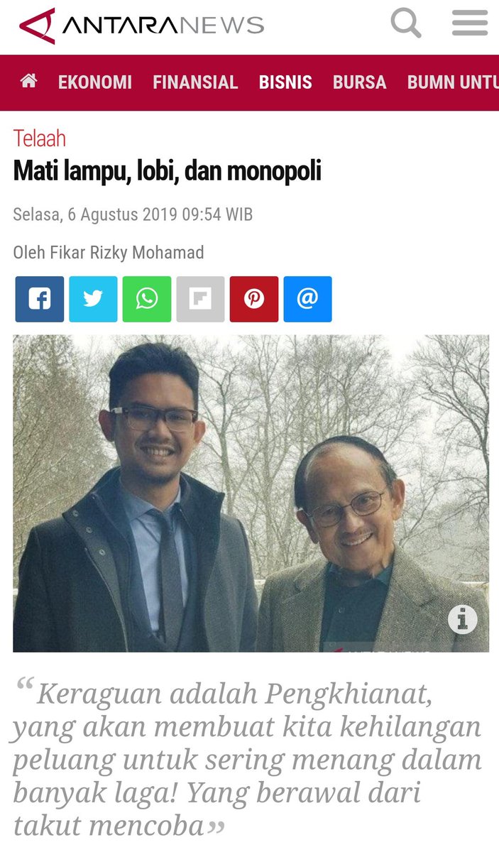 Udah jadi rahasia umum kok pengadaan energi listrik sering ada lobi-lobian biar mulus. EBT dibilang mahal karena investornya gak jago ngelobi kali, sama kemaren terkendala dengan peraturan atau regulasi, sekarang masih digodok https://m.antaranews.com/berita/995938/mati-lampu-lobi-dan-monopoli https://www.google.com/amp/s/amp.kontan.co.id/news/ditargetkan-terbit-pada-oktober-2021-begini-isi-rancangan-undang-undang-ruu-ebt