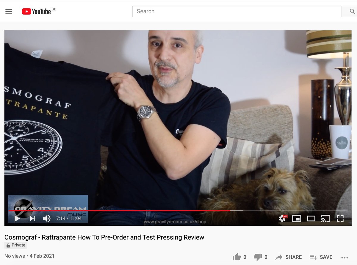 It's Rattrapante pre order day which starts at 18.00 GMT.  Here is a rather hastily put together informal and fun video  on how to pre-order, which contains a more detailed look at the vinyl test pressings for the Rattrapante vinyl..  youtube.com/watch?v=NQvui4…