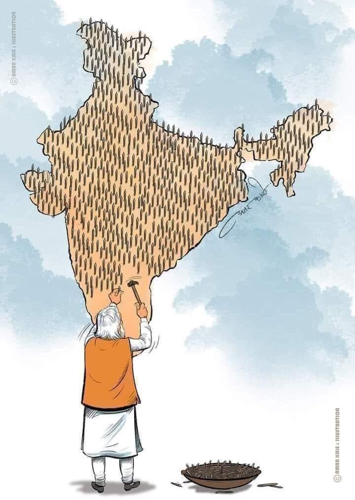 IamNabeelMk's tweet photo. അന്നം തരുന്നവന് അള്ളുവെക്കുന്ന രാജാവ് നഗ്നൻ മാത്രമല്ല ഷണ്ഡനുമാണ്...😐 #FarmersProstest #FarmersAreIndia #AgainstFarmBills #ModiGlobalDisaster https://t.co/zYBHMLcEqT
