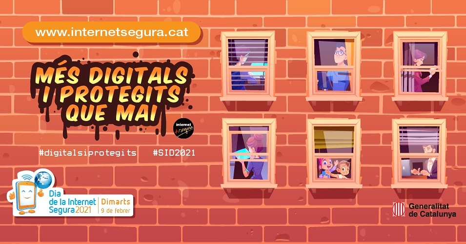Durant aquesta setmana i la que ve estem treballant amb diferents grups la ciberseguretat.
El Dia de la Internet Segura se celebra cada any arreu del món el primer o segon dimarts del mes de febrer. 
Per a més info visiteu la web: 
internetsegura.cat