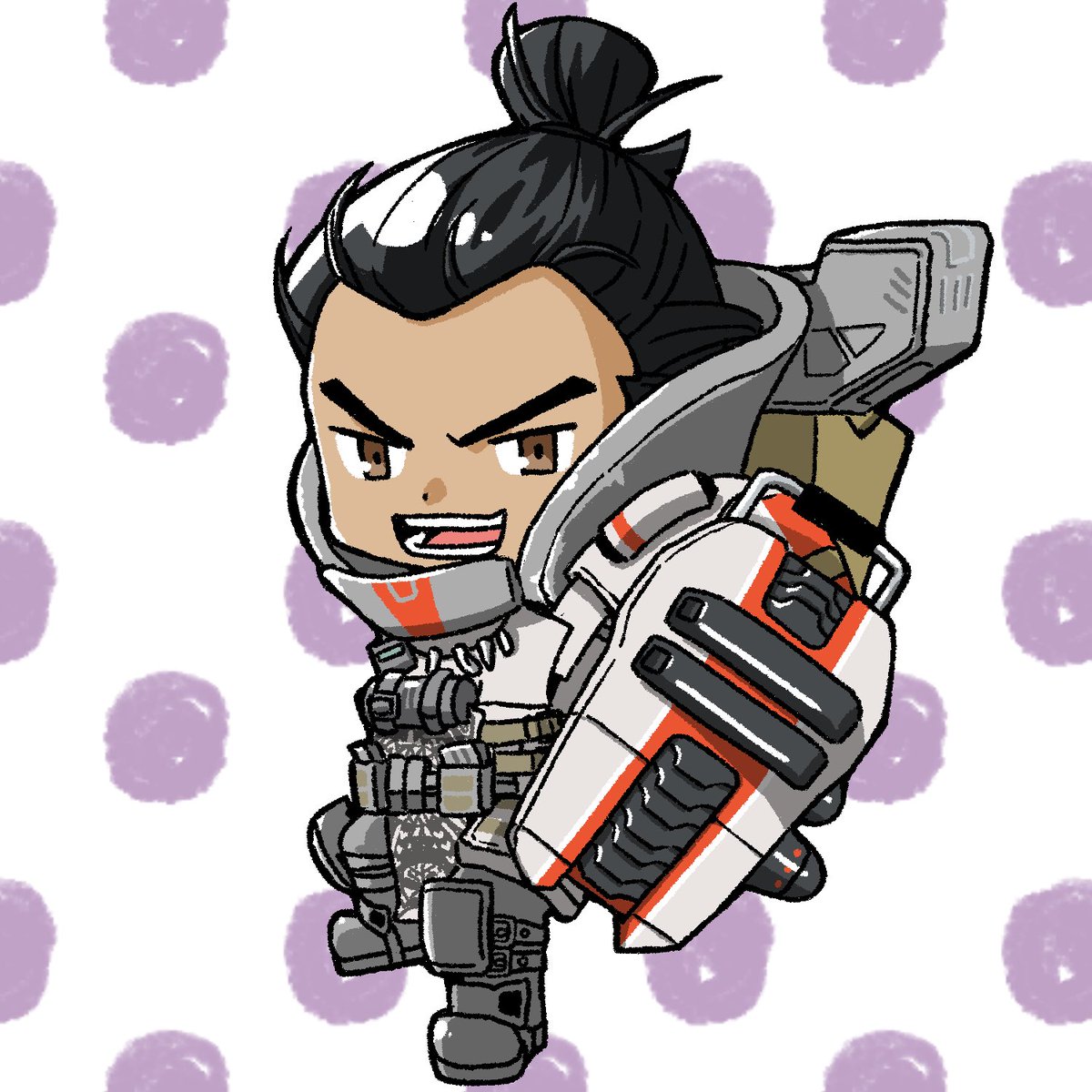 ジブラルタル Apexlegends Apex あゆおのイラスト