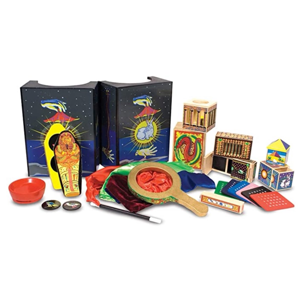 HainaultBargain's tweet image. Melissa &amp;amp; Doug Deluxe Magic Set | Pretend Play Toy | Play Set | 8+
RRP £34.99, now £22.99 - save £12
Link: amzn.to/3ayVRNT #ad

#magicset #deluxemagicset #buddingmagician #juniormagician #itsmagic #giftideas #giftsforkids