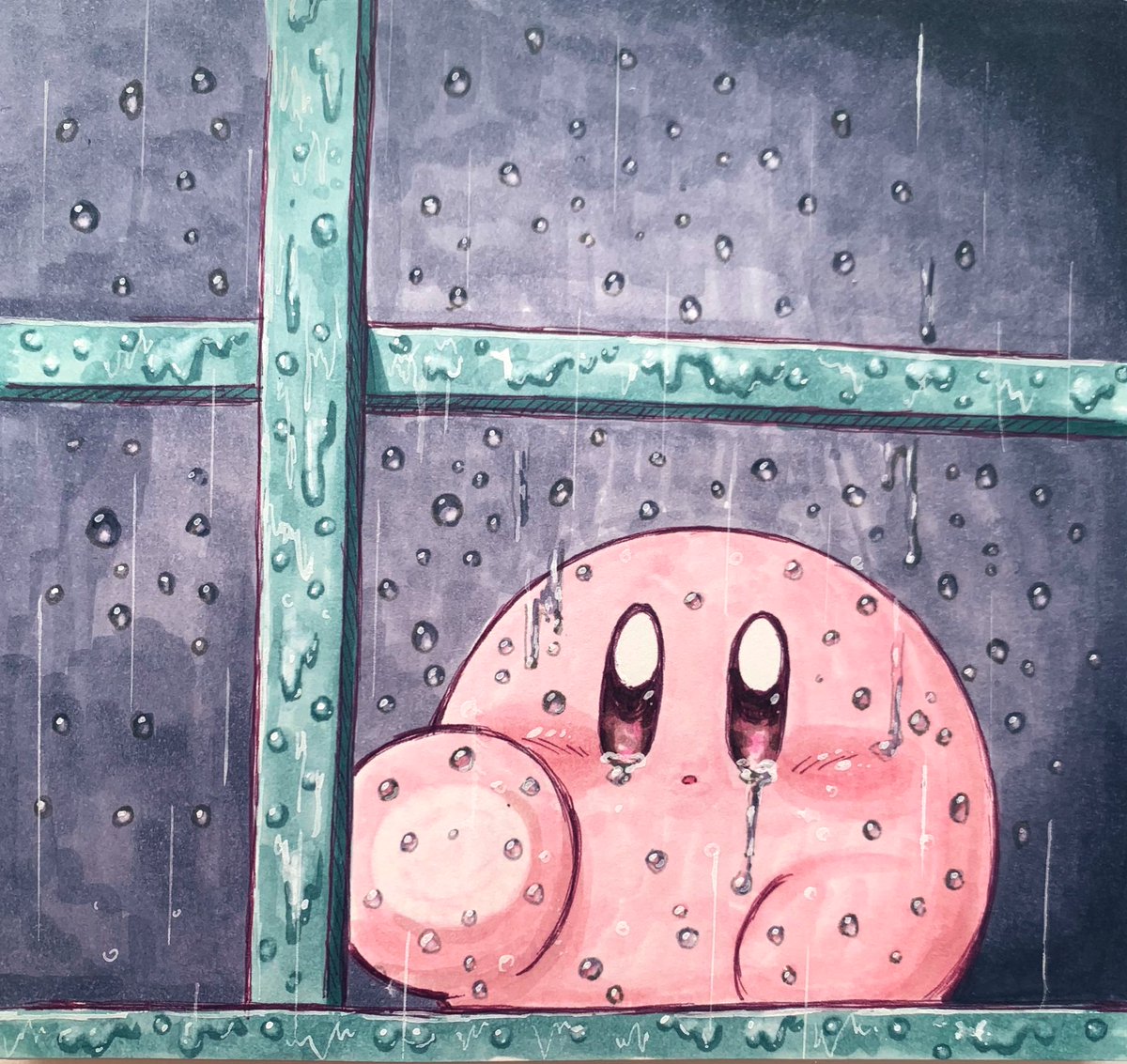 あら カービィ このあと彼は空いっぱいに広がる虹を見ます Kirby Illust Copic カービィ イラスト コピック あら カービィ このあと彼は空いっぱいに広がる虹を見ます Kirby Illust Copic カービィ イラスト コピック