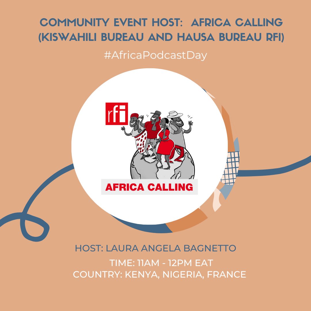 Session 4 with Africa Calling🎙👇🏾 #AfricaPodcastDay