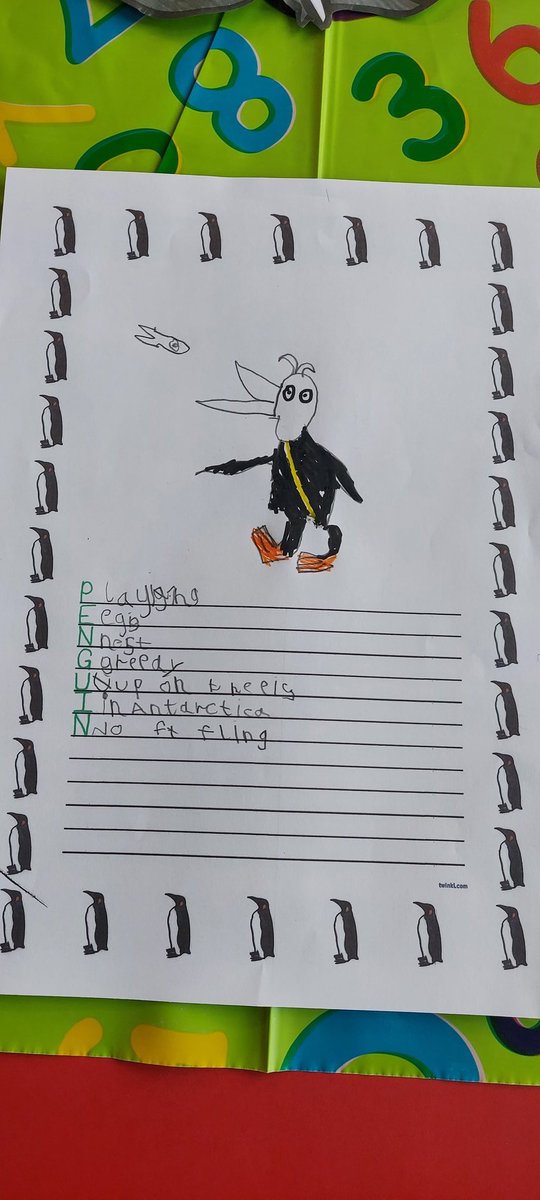 We were fascinated by the peguins at <a href="/chesterzoo/">Chester Zoo</a> we used the knowledge that we collected to create acrostic poems and performed them! 3 of us won oracy certificates for our poem performances! @HIAMrsSmith @HIAMrRichards