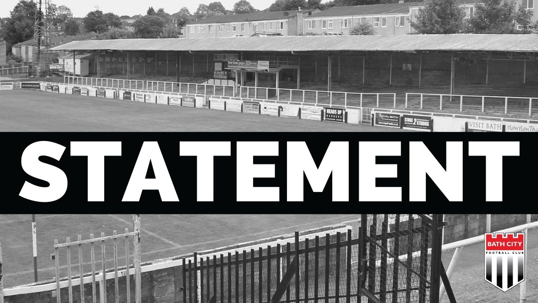 Bath City FC on Twitter: "STATEMENT 📄 | Possible cessation of National ...