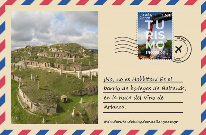 rutasvinoespana's tweet photo. #desderutasdelvinodeespañaconamor
Parece que llegamos a #Hobbiton, pero no: estamos más cerca, en el #barriodebodegas de #Baltanás, en la @RutaVinoArlanza entre #Burgos y #Palencia.
#temandounapostal #rve #enoturismo #enoturismoRVE #32rutasdelvino #winelovers #travellovers https://t.co/DNkPNdaQHm