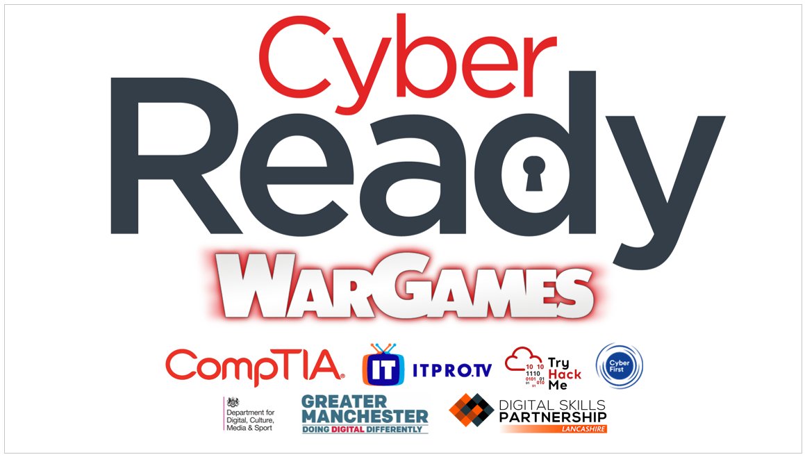 zeshandotcom's tweet image. I am SO excited about the Cyber Ready Wargames tomorrow! Thank you so much to all our wonderful partners that helped us on our 6-month journey! @CompTIA_EMEA @ITProTV @RealTryHackMe @DCMS @GMCAdigital @LancsSkillsHub #FastTrackFund #CyberSecurity #ctf