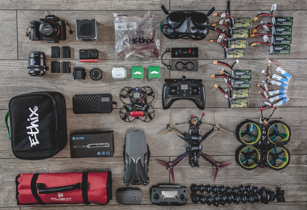 Madame: "Tu prends pas trop d'affaires pour les vacances?"
Moi: "Non, non, t'inquiète..."