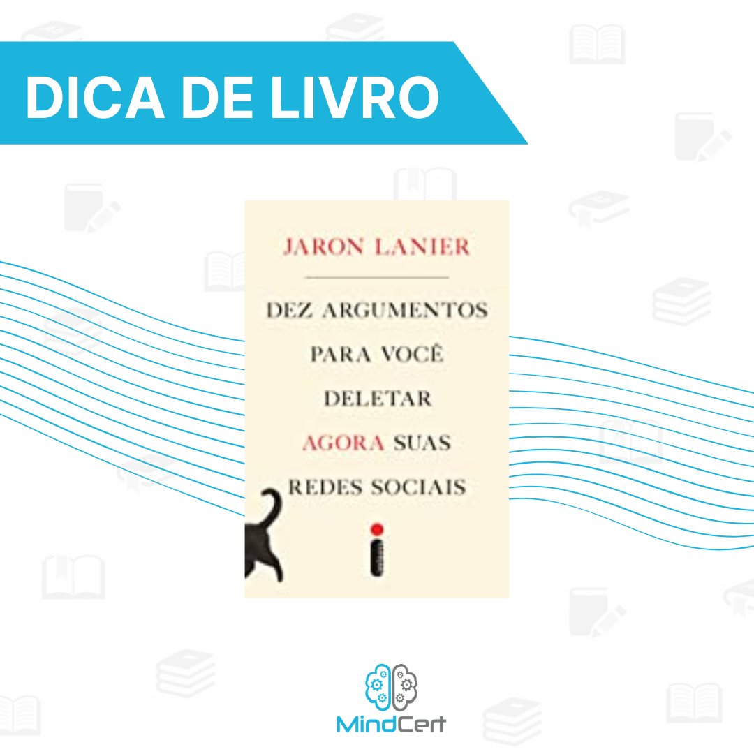 mindcertedu's tweet photo. Livrinho para curtir o fim de semana.

#dicasdelivro #livros #literatura #jaronlanier #redesociais https://t.co/iq4sMfNqCx
