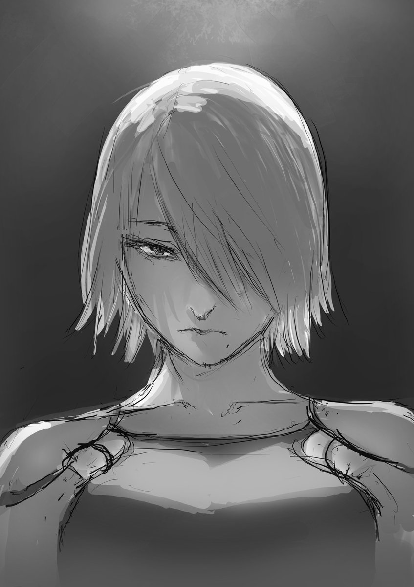 Nier Rkgk デボルとポポルの塔のところがめっちゃ好き 幸せに 楪 廷戸 Yyzyrina Teitoのイラスト