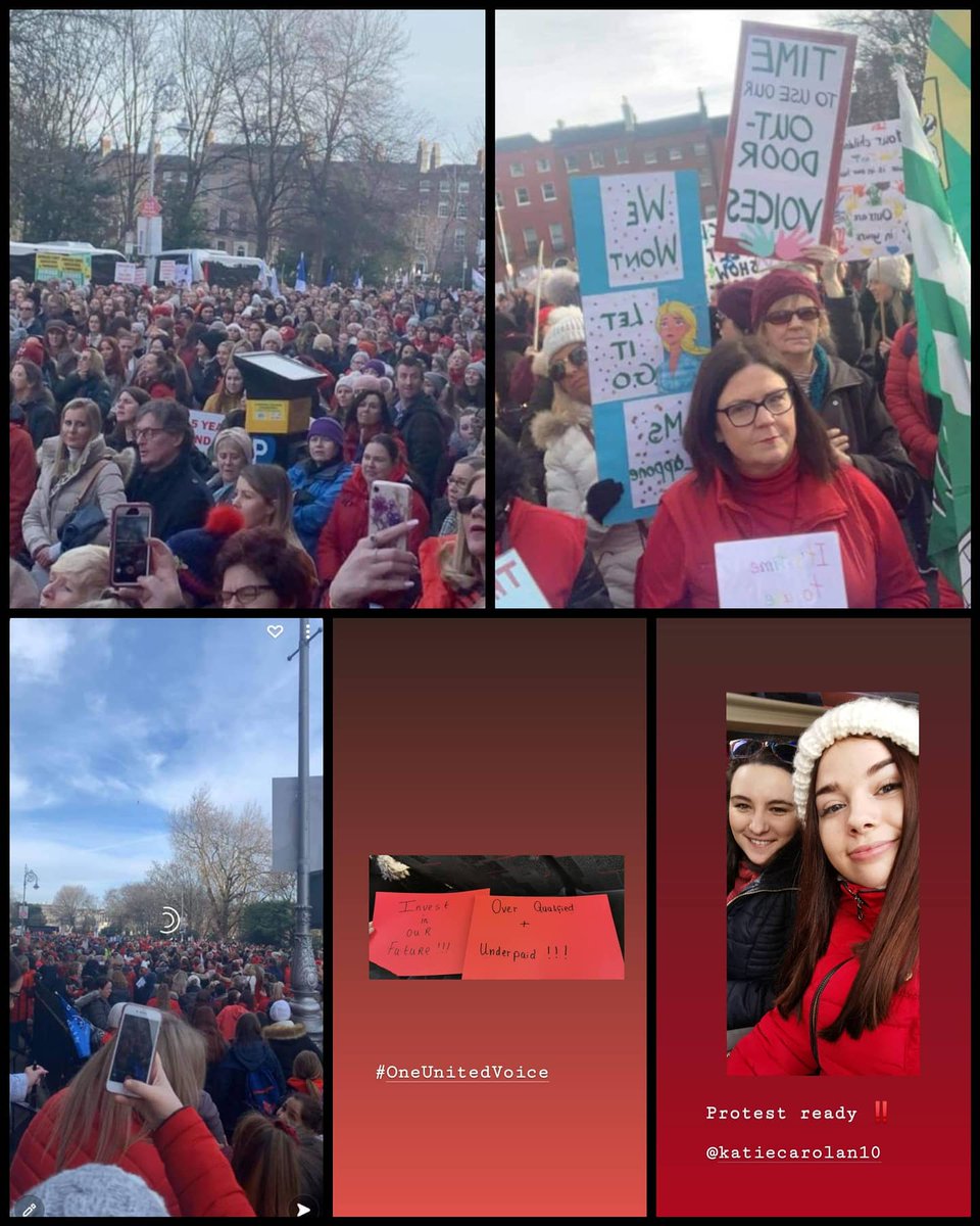 A year ago today, 30000 of us marched all over Dublin city to get our voices heard. Still no sign of that voice being put into consideration! Lets all get our voices across, and demand change once and for all! 

#ValueEarlyYears #earlyyearsIreland