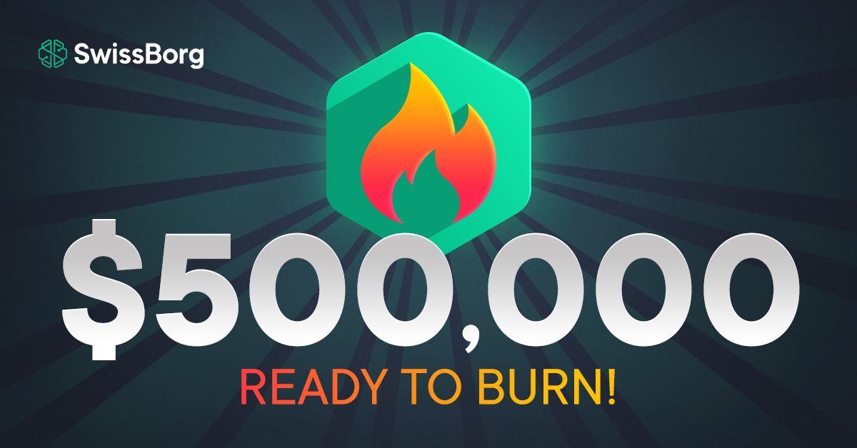 swissborg's tweet photo. 💫 Our community of app users &amp; #CHSB holders is growing at dizzying rates, our team is hard at work and we have more good news for you! $500K in our Protect &amp; Burn pool! Read about how our unique burn mechanism protects our $CHSB and our community: https://t.co/uLaPsmNRxT https://t.co/XdwM4ANbBM
