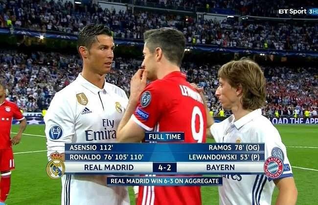 16/17 CL knockout stages.Ronaldo scored back to back Hattricks against Bayern and Atletico in the QF and SF of the Champions league