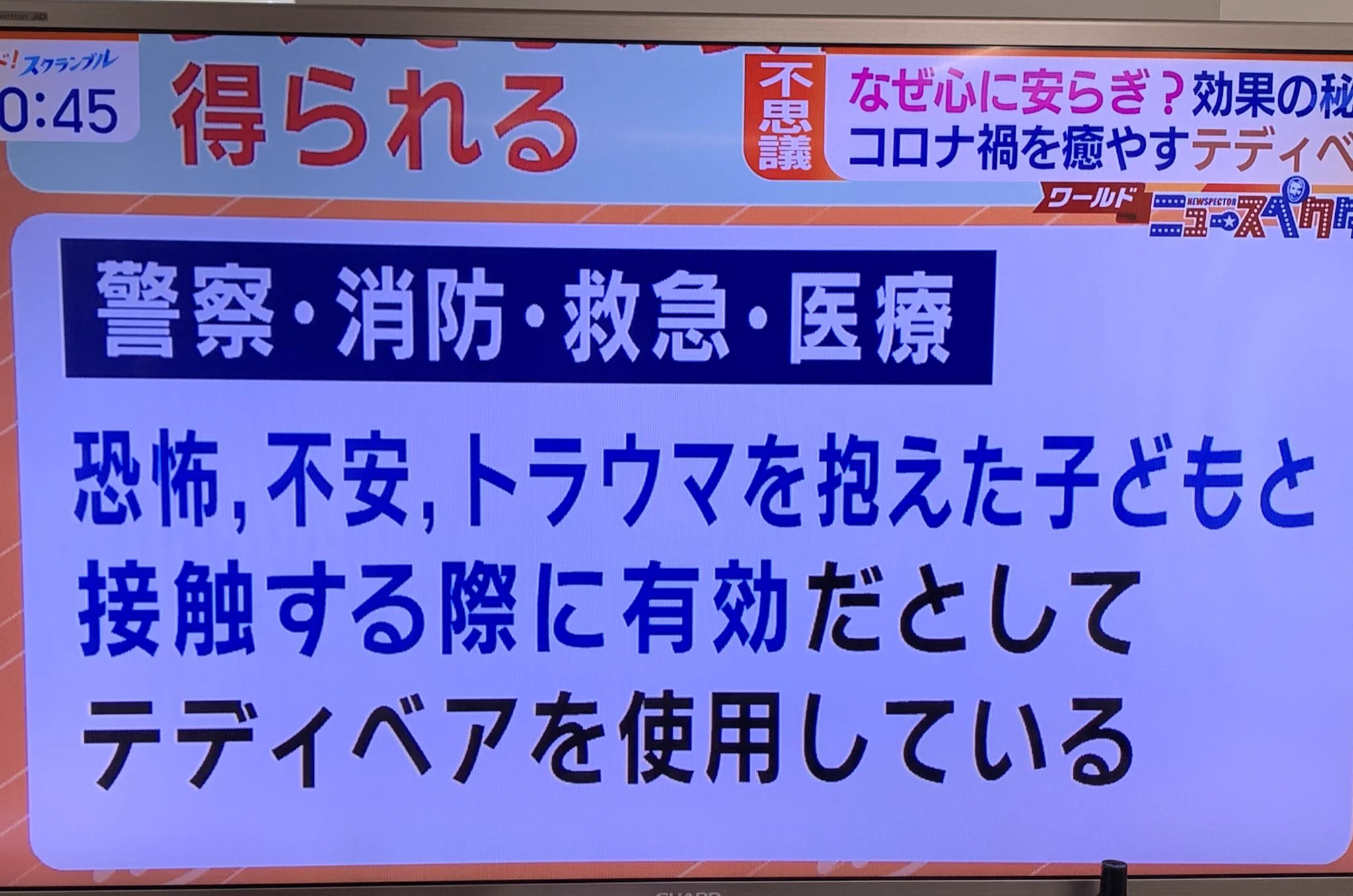 「テディベア」を抱いて寝る人が急増中？！不安な夜を紛らわしてくれる