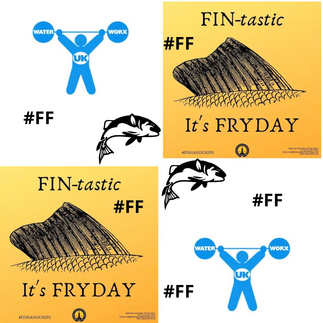 #FF <a href="/NFFF_UK/">NFFF - National Federation of Fish Friers</a> Fish 🐟 N Chips Fryday
<a href="/MiddletonFrying/">Middletons Fish Frying</a> <a href="/GBFishNChips/">British Fish & Chips</a> <a href="/TheEllerby/">The Ellerby</a> <a href="/castle_fishbar/">Castle Fish Bar</a> <a href="/Thecrispycod/">THE CRISPY COD</a> <a href="/JitsPlaice/">Jit's Plaice</a> <a href="/SolePlaice/">Sole Plaice</a> <a href="/HarboursidePlym/">Harbourside Fish and Chips</a> <a href="/ChippyChippyMon/">Chippy Chippy</a> <a href="/KnightsFish/">KnightsFishRestaurant</a> <a href="/AuckleyFriery/">AuckleyFriery</a> <a href="/FishKitchen1854/">Fish Kitchen 1854</a> <a href="/Bathfishchips/">Bath Fish & Chips</a> <a href="/PimpMyFishUK/">Pimp My Fish</a> <a href="/KFisheries/">Kyle Fisheries</a> <a href="/ppierchippy/">Paignton Pier Chippy Co.</a>