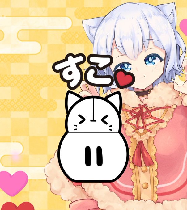 定時のTwitterイラスト検索結果(古い順)。