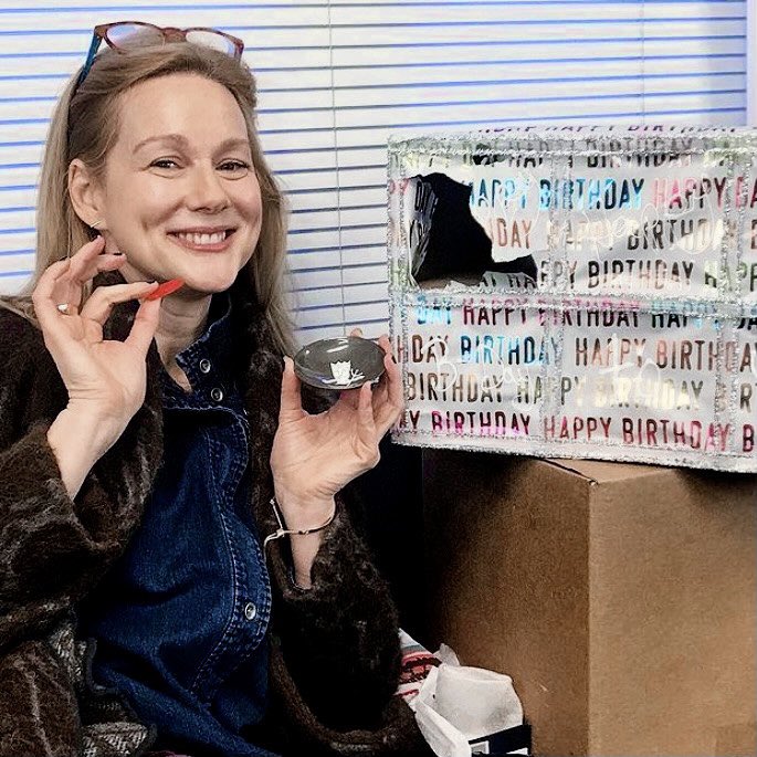 Happy 57th birthday to the cutest human being on earth, our talented, gorgeous and sweet laura linney  