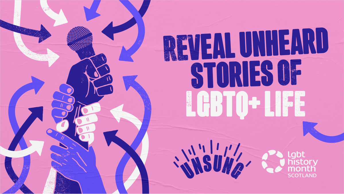 thebeaconarts's tweet photo. As part of LGBTQ+ History Month, we are inviting submissions of poetry, short stories and artwork to create a digitally published zine around the theme of Unsung.
To find out more and get involved, visit https://t.co/S4Ho8jHAL4
#BeaconConnect @LGBTHistoryScot #LGBTHistoryMonth https://t.co/IOTdBNCj5y