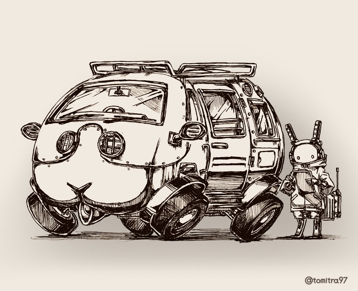 #見た人もなにか無言で人外をあげる
直近の4枚を?

#イラスト好きな人と繋がりたい
#モルカー #絵描きさんと繋がりたい 