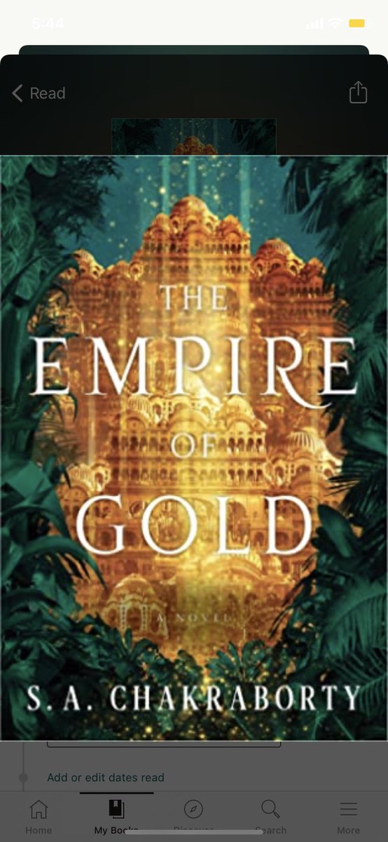 20/2021  #caitreads THE EMPIRE OF GOLD