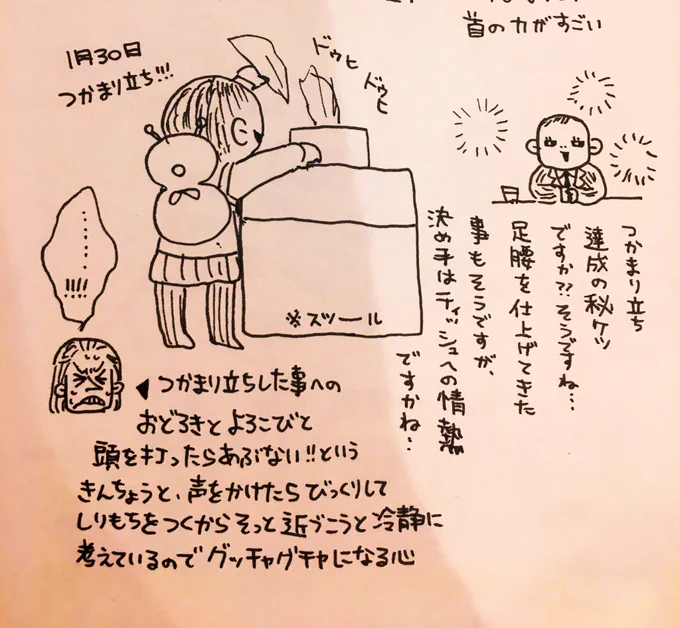 そう、こないだね…つかまり立ちしたんですよ…
つかまり立ちした瞬間はもうこんなかんじで声も出せない感じだったので今盛大に喜びますね…!

イエーーーー!!!!イエーーーー!!!!イエーーーー!!!!うちの子つかまり立ちしたんですYo!ヒャーーーーーッ
yappi----!!!!!! 
