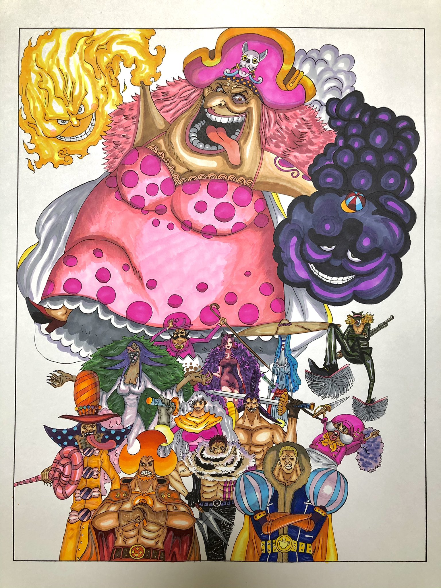 RINSUKAM様　 ビッグマム【若い頃】 ONE PIECE | ビッグ・マム シャーロット・リンリン | Charlotte